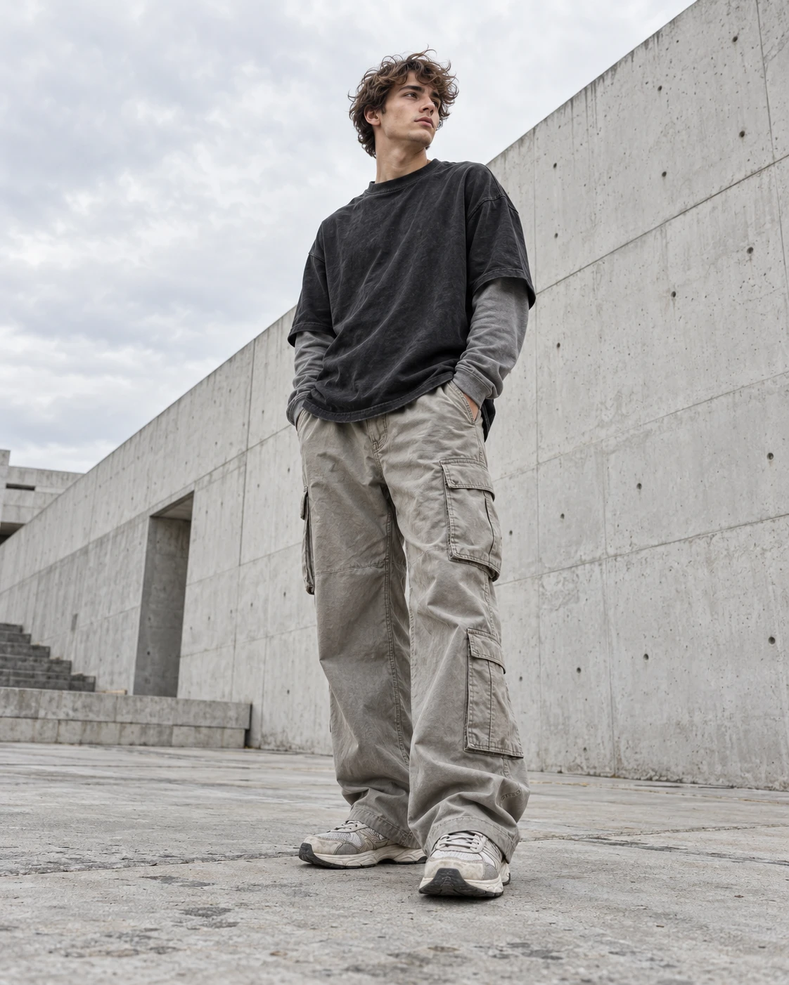 Street perspective — original AI art-direction concept